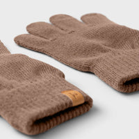 LIL' ATELIER MINI NEULEKANKAISET KÄSINEET - peppercorn