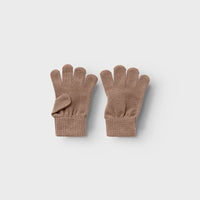 LIL' ATELIER MINI NEULEKANKAISET KÄSINEET - peppercorn