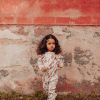 Metsola - Perfect Day Rib Frilla Playsuit -Haalari | Creamy