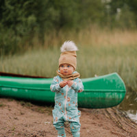 Rib Beanie -Tupsupipo | Licorice