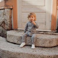 Metsola - Rib Bear Playsuit -Haalari | Cloudy