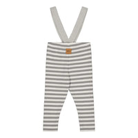 Metsola - Striped Rib Brace Pants -Henkselihousut | Cloudy/Vanilla