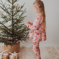 Metsola - whispers -leggingsit | rosy