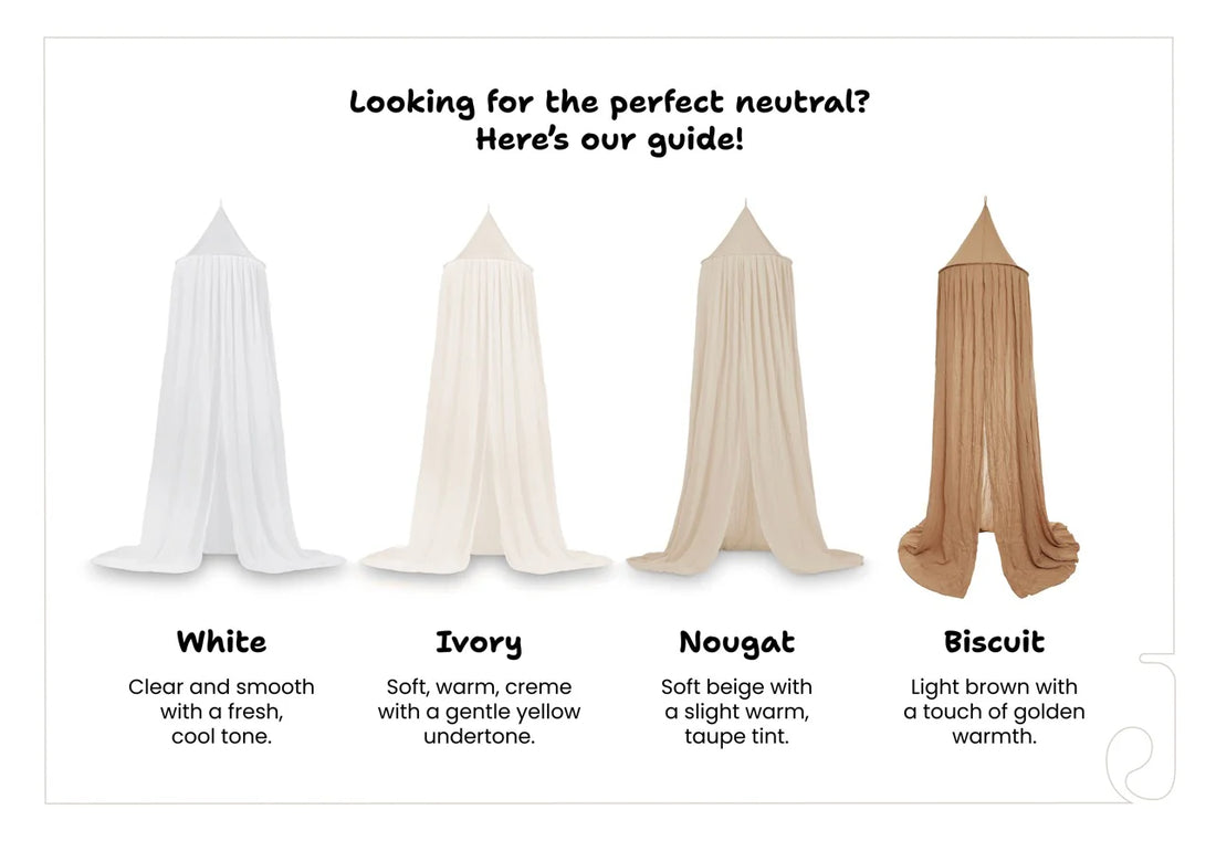 Jollein, vuodekatos– Ivory