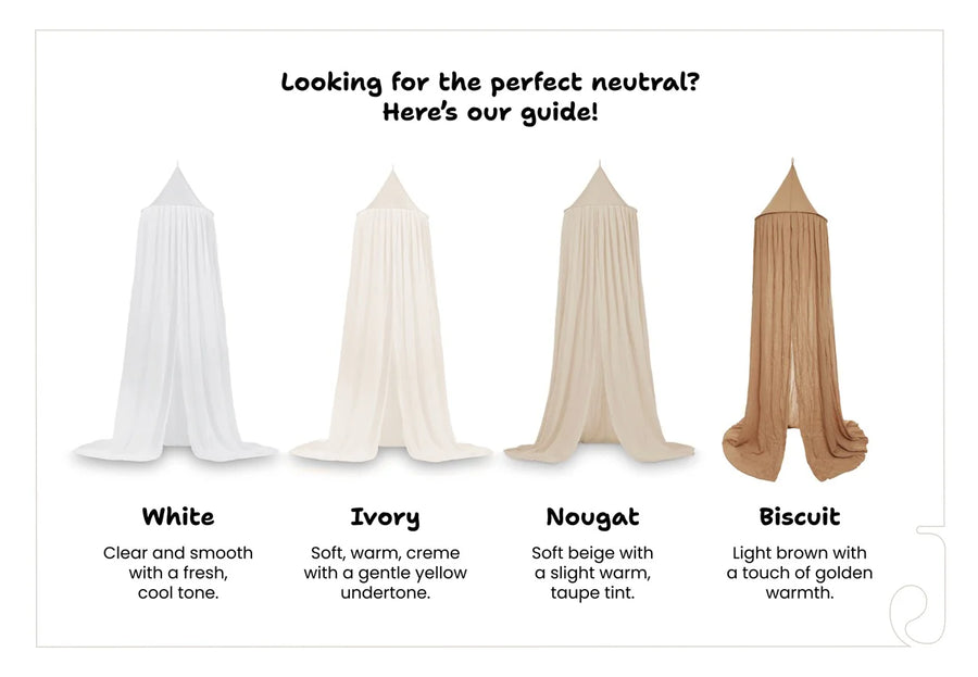 Jollein, vuodekatos– Ivory