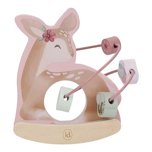 Keinulelu – Poro – Vaaleanpunainen – Fairy Garden