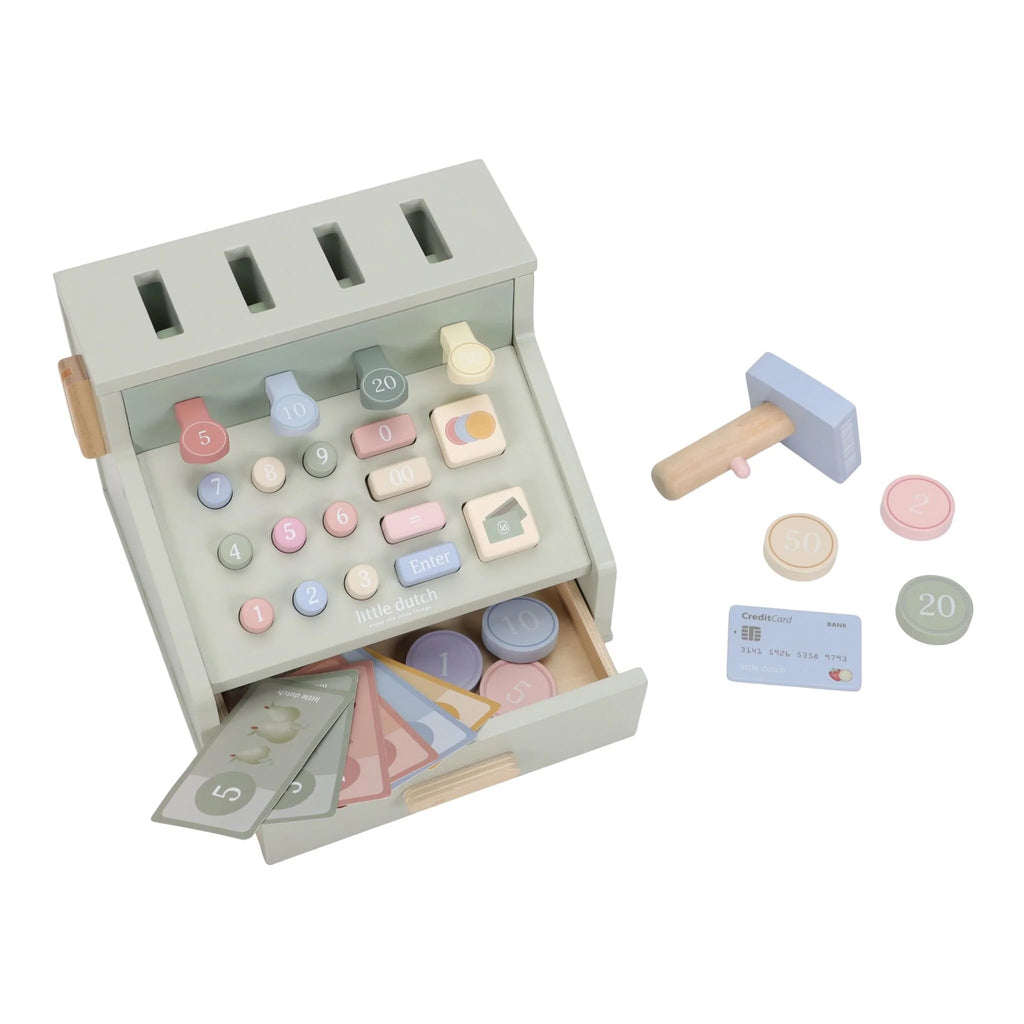 Puinen kassakone  – Essentials