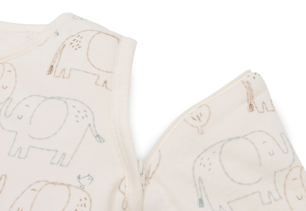 Vauvan unipussi irrotettavilla hihoilla – Elephant Tales 70cm