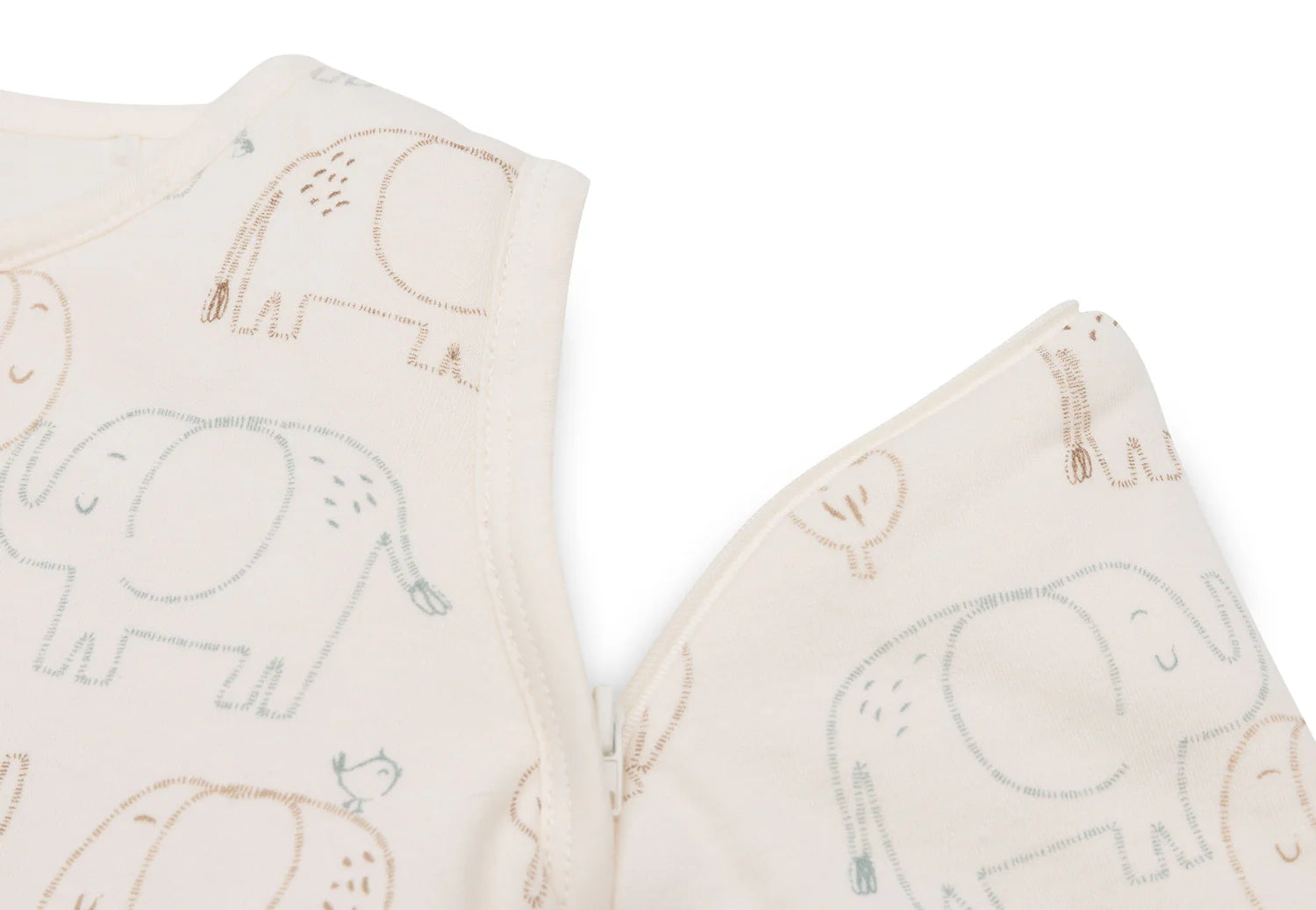 Vauvan unipussi irrotettavilla hihoilla – Elephant Tales 70cm