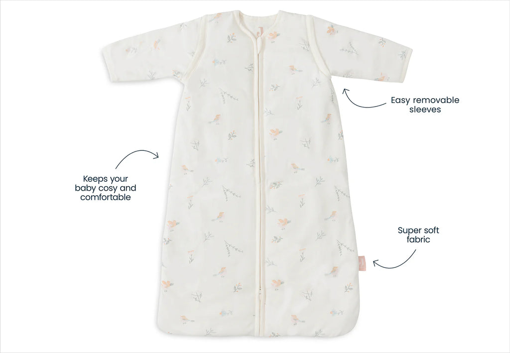 Jollein - Vauvan unipussi irrotettavilla hihoilla – Lovely Birds 70cm