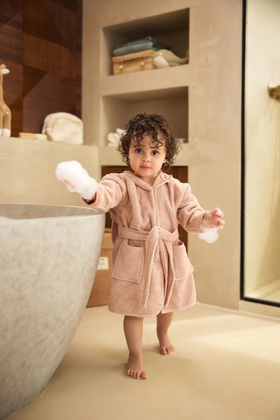 Jollein - kylpytakki - rose