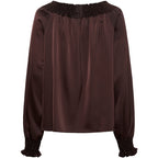Marta du Chateau Verona Blouse Coffee