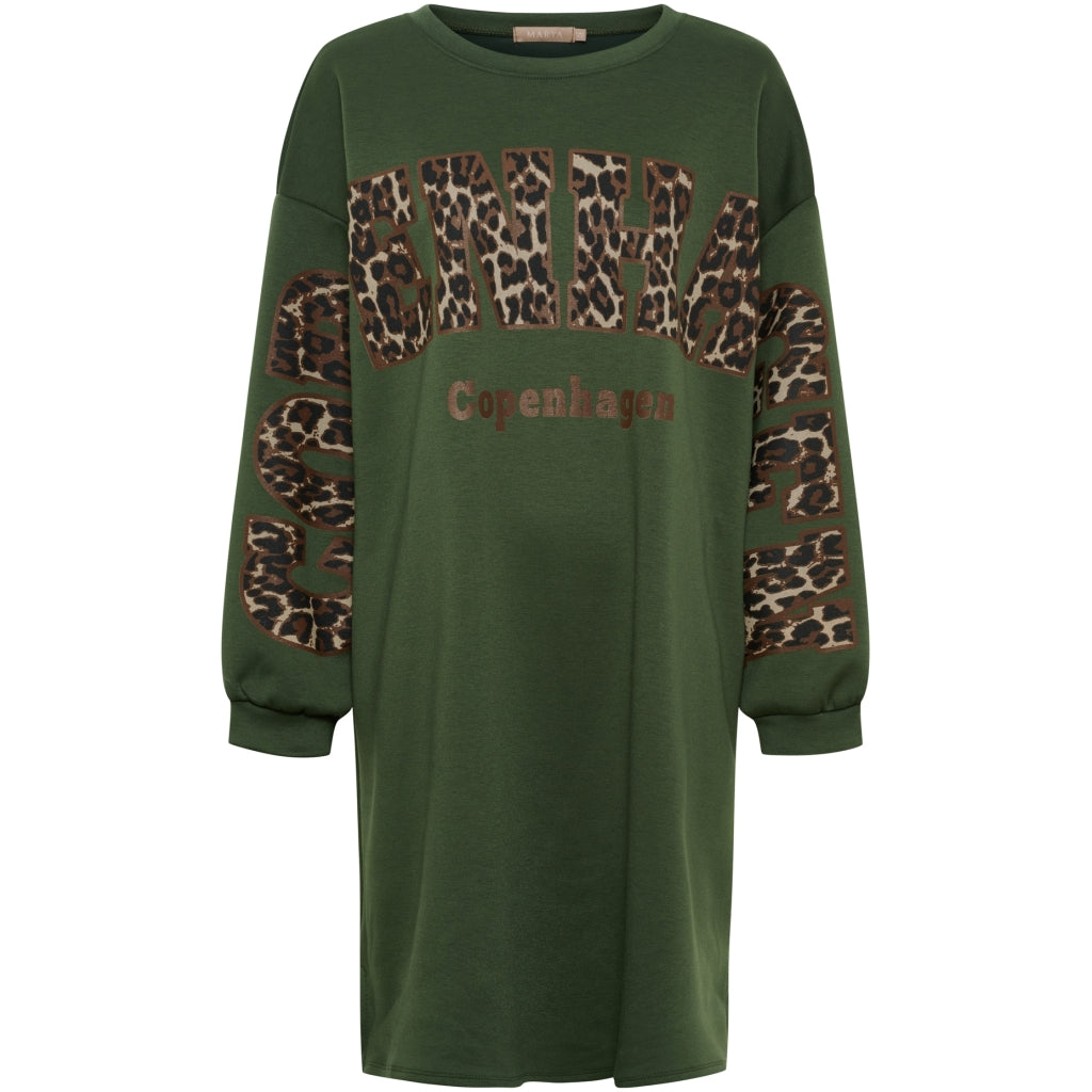 Marta du Chateau Cannes Dress - Military/Leo