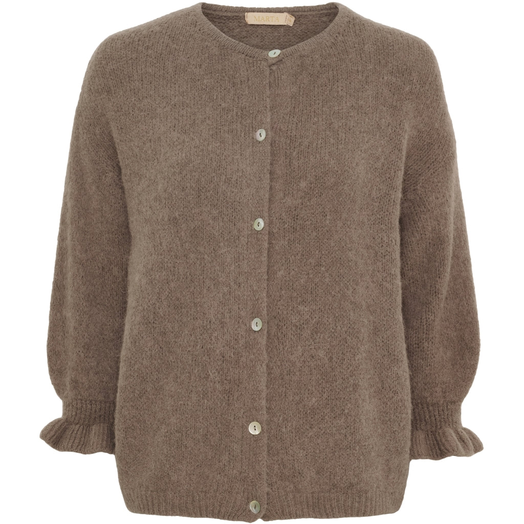 Marta du Château Juliana Alpaca Cardigan – Fango