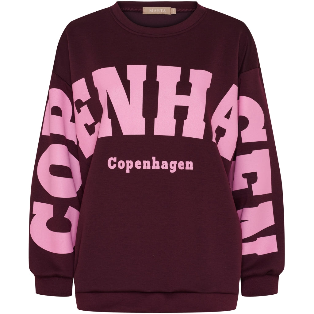 MARTA – Collegepaita – pink