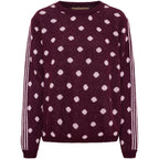 Marta du Chateau Bellora Knit Bordeaux/Rosa