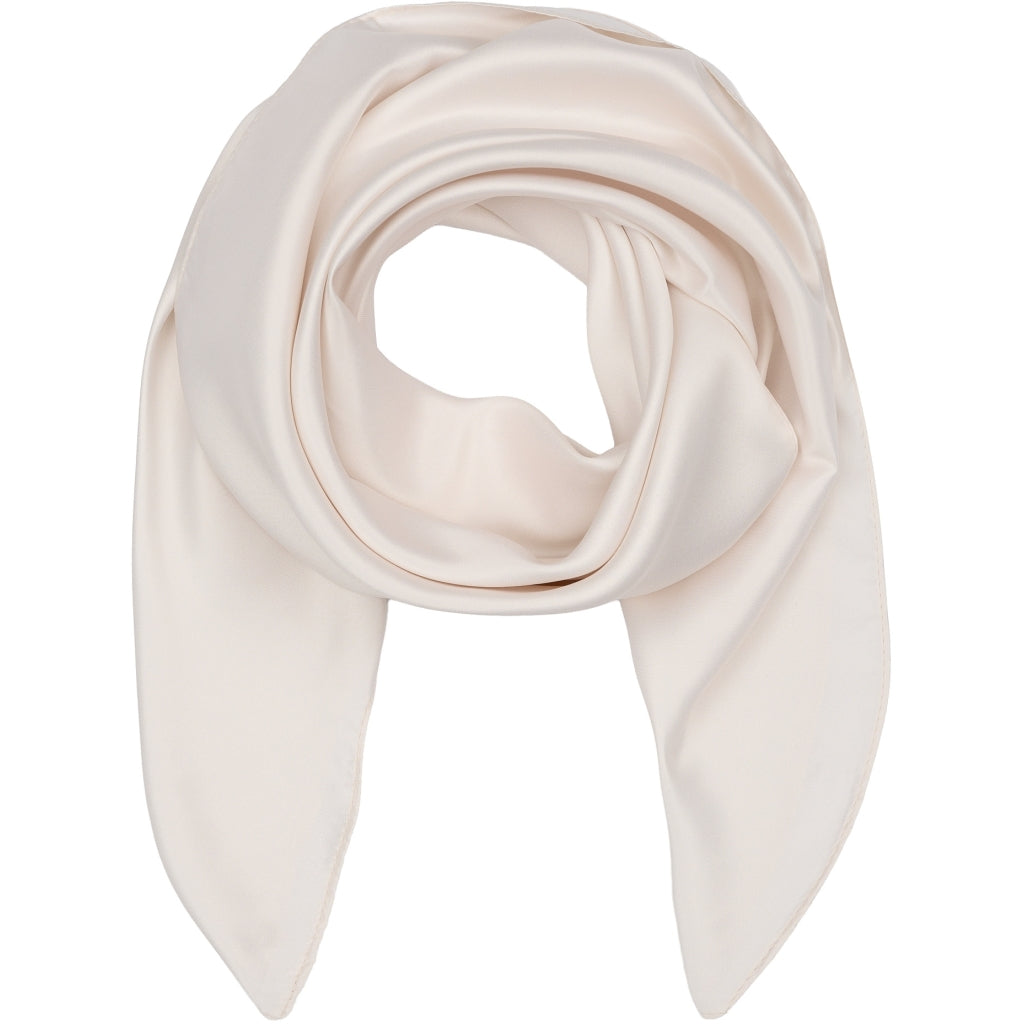Marta DU CHÂTEAU Finja satiinihuivi – Cream