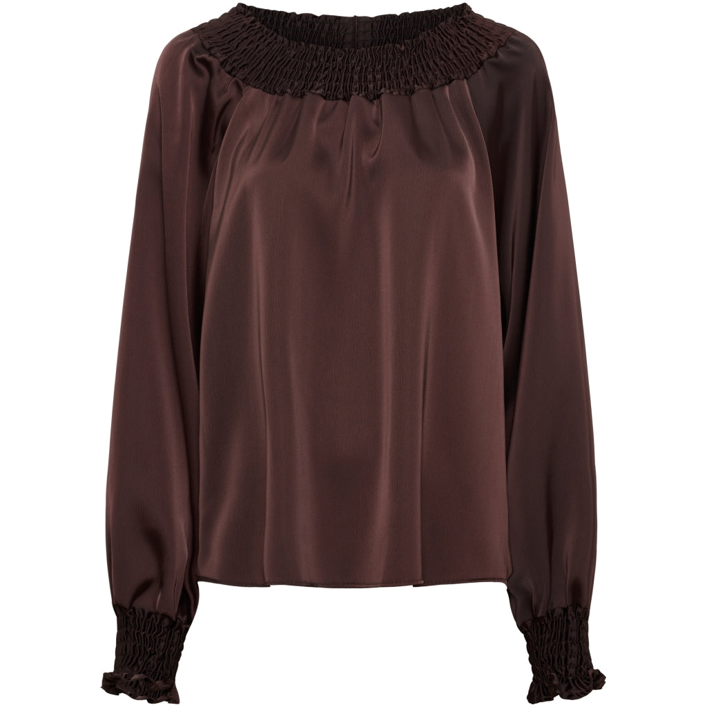 Marta du Chateau Verona Blouse Coffee