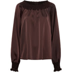 Marta du Chateau Verona Blouse Coffee