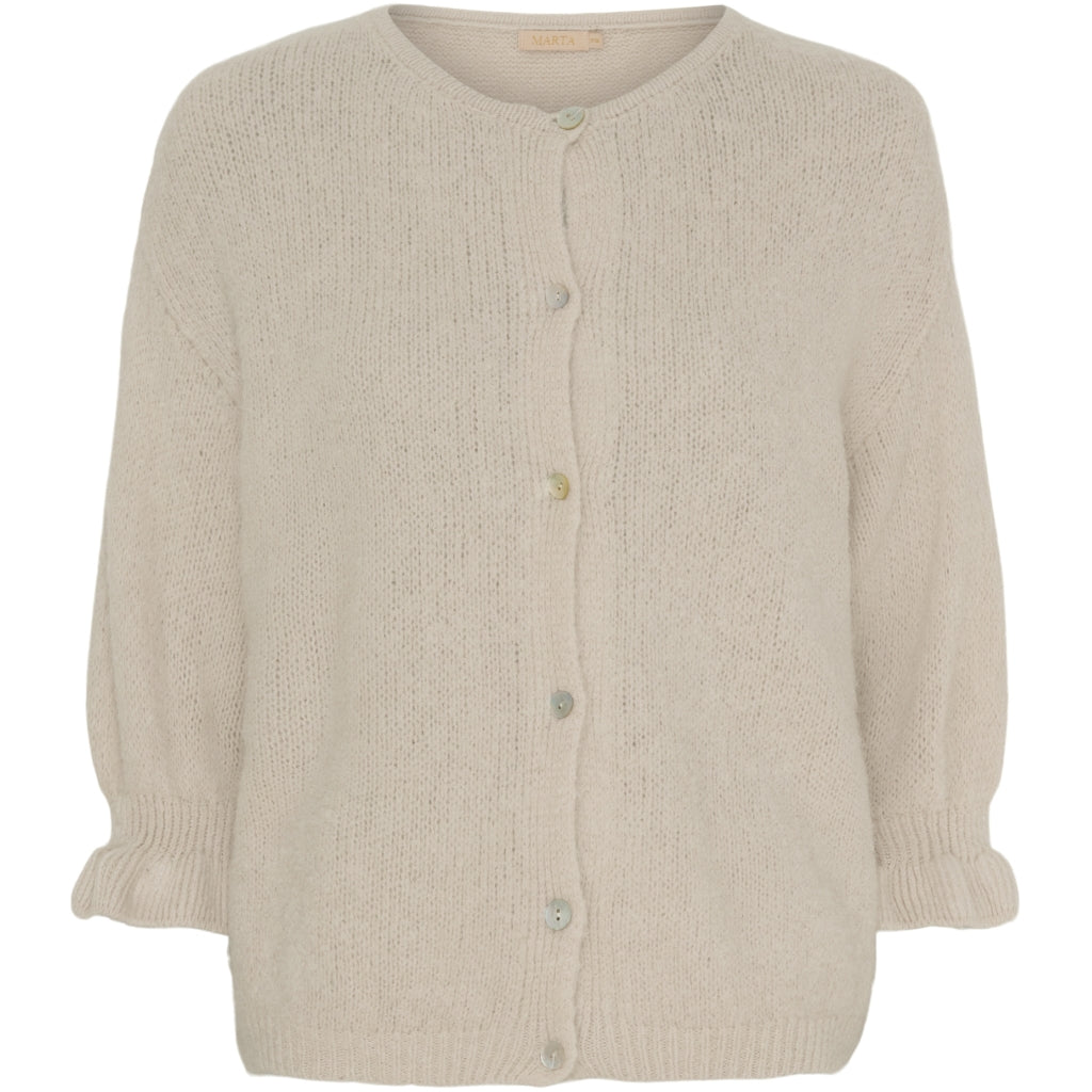 Marta du Château Juliana Alpaca Cardigan – Beige