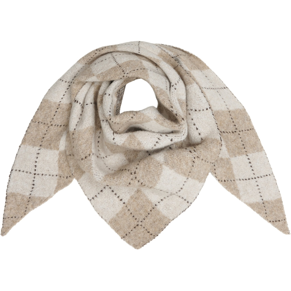 Marta du Château Gretzel Scarf - Taupe/Beige
