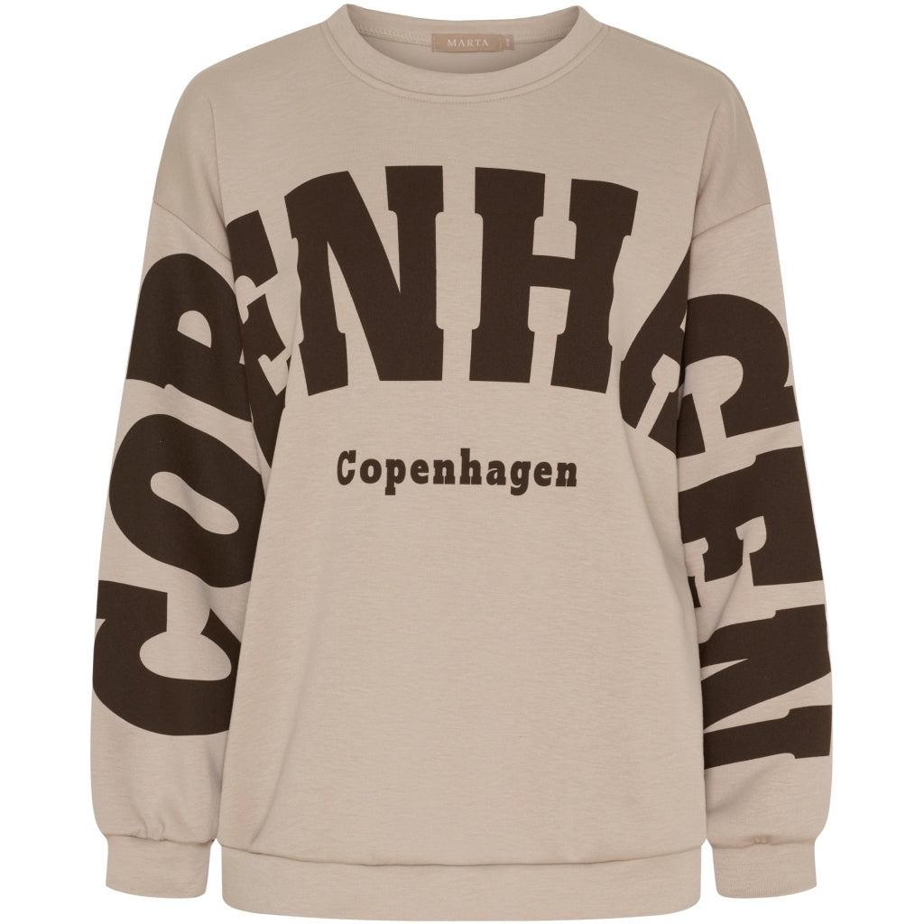 MARTA – Collegepaita – Beige