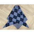 Marta du Château Gretzel Scarf - Jeans Blue/Coffee
