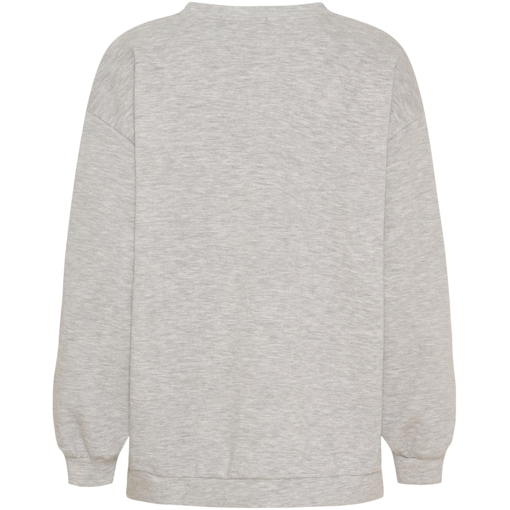 Marta Hibiscus Collegepaita- Grey/Pink