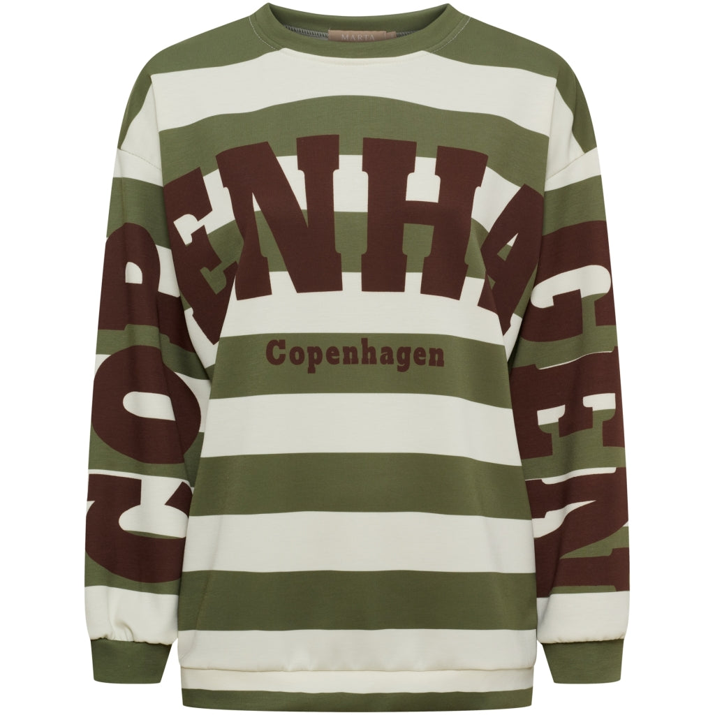 Marta Nerina Sweatshirt Military/Moro