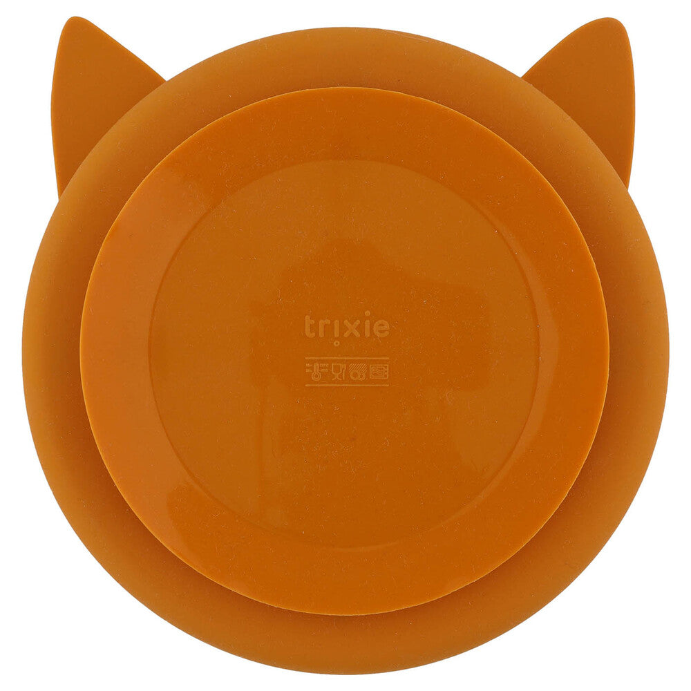 Trixie silikoninen imukuppilautanen - fox