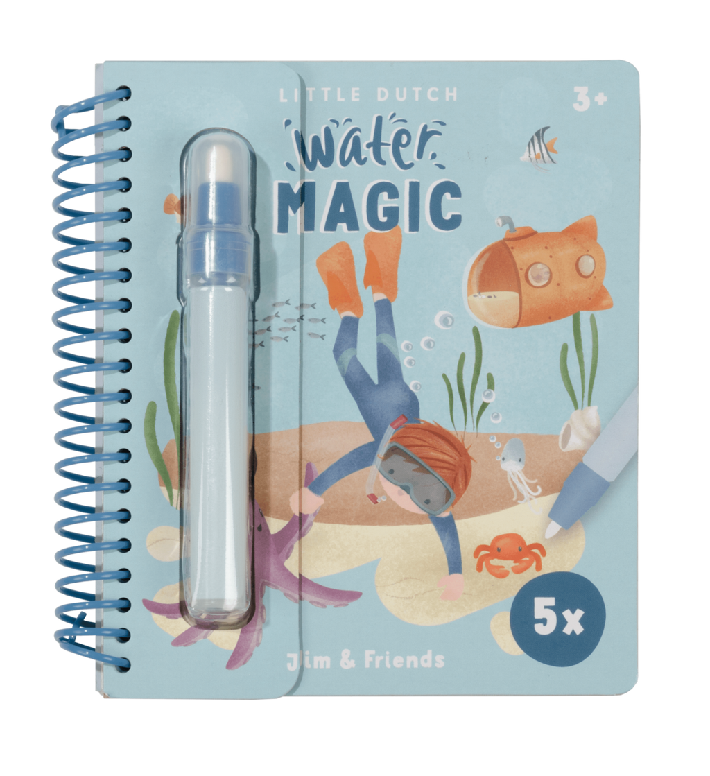 Little Dutch Watercolor book - maalaa vedellä - puuhakirja