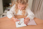 Little Dutch Watercolor book - maalaa vedellä - puuhakirja rose