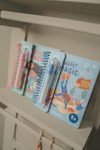 Little Dutch Watercolor book - maalaa vedellä - puuhakirja rose