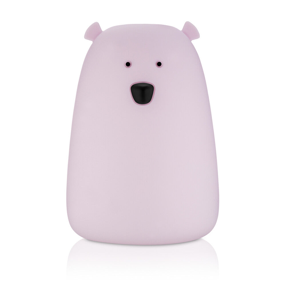 Rabbit & Friends – Bear Lamp yövalo, Lavender – Luna Living