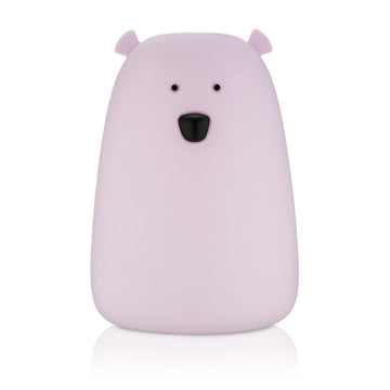 Rabbit & Friends – Bear Lamp yövalo, Lavender
