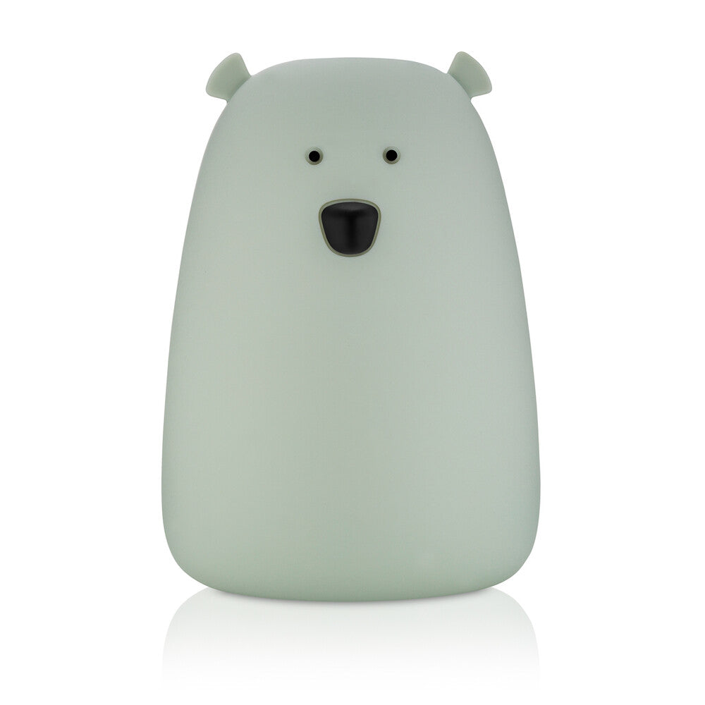 Rabbit & Friends – Bear Lamp yövalo, sage