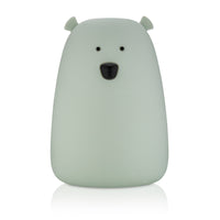 Rabbit & Friends – Bear Lamp yövalo, sage