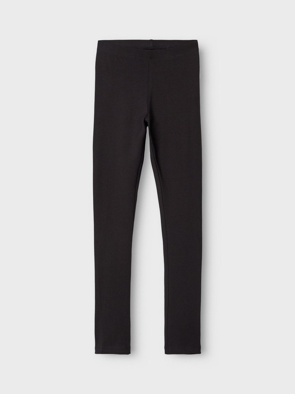 NAME IT KIDS -  PUUVILLAISET RIBBI LEGGINGSIT MUSTA