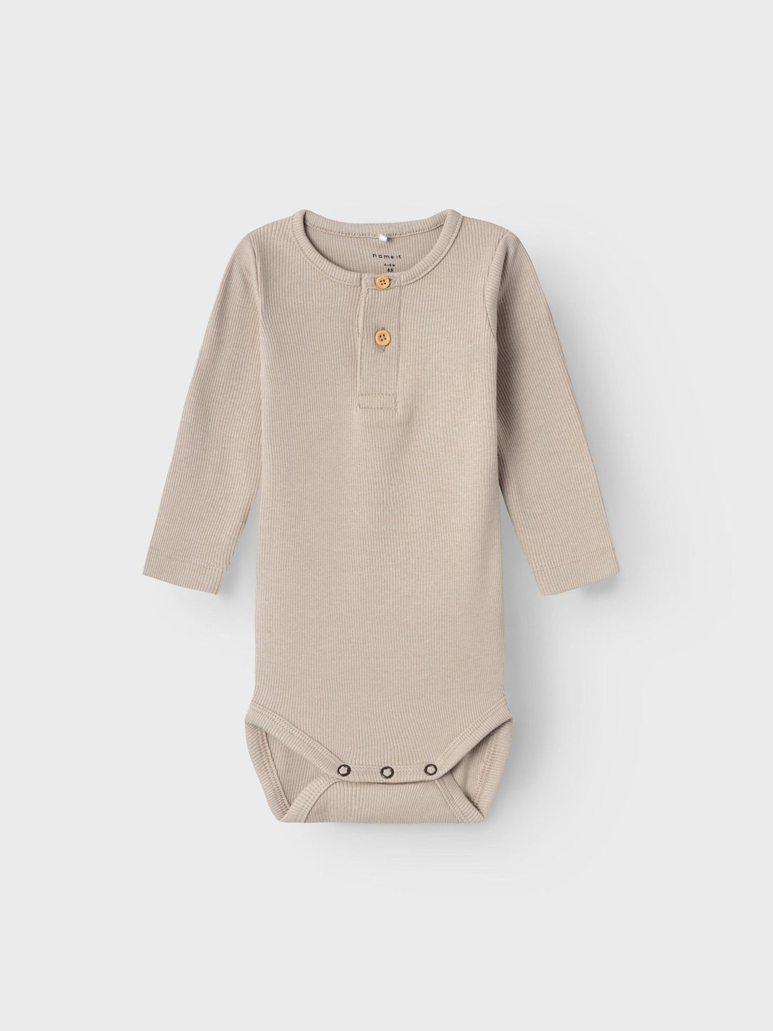 NAME IT BABY  PITKÄHIHAINEN, RIBBIKANKAINEN BODY - Pure cashmere
