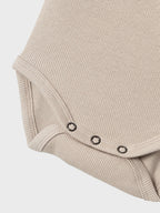 NAME IT BABY  PITKÄHIHAINEN, RIBBIKANKAINEN BODY - Pure cashmere