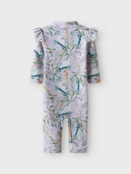 Name It Mini lasten UV-uimapuku - ORCHID BLOOM