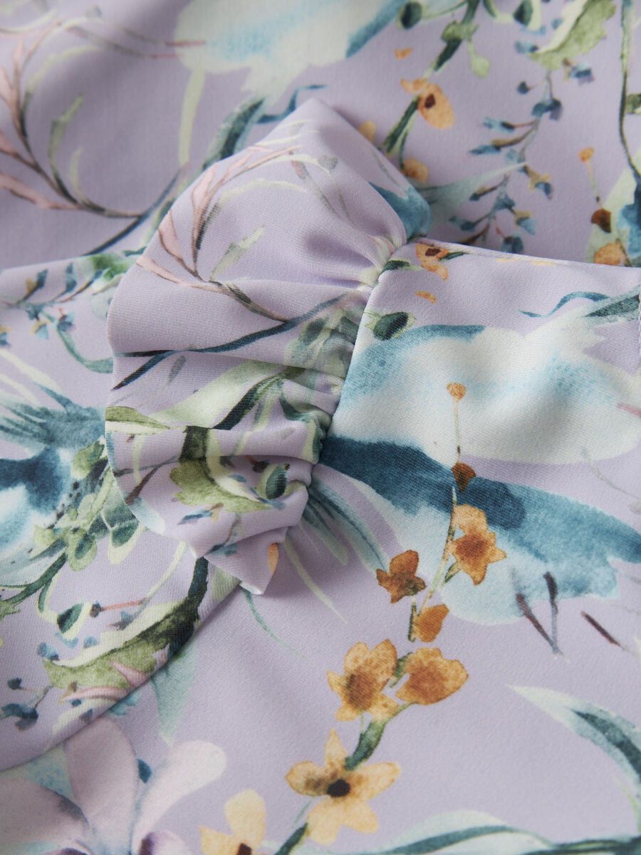 Name It Mini lasten UV-uimapuku - ORCHID BLOOM