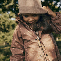 Lil' atelier mini - neulekankainen hattu - rugby tan