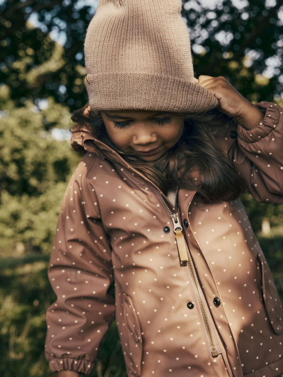 Lil' atelier mini - neulekankainen hattu - rugby tan