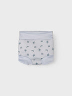 LIL' ATELIER BABY  KUVIOLLISET UIMAVAIPPA - VAPOR BLUE