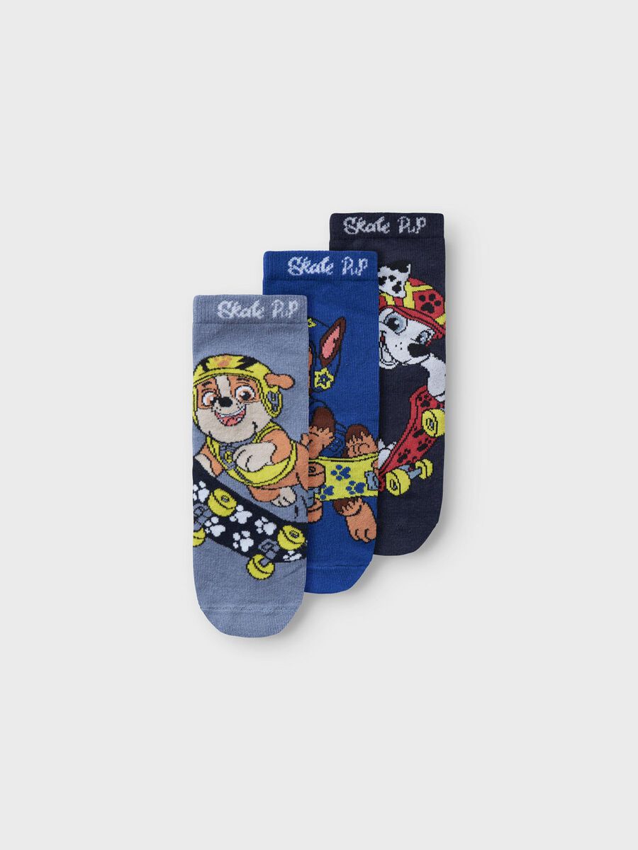 NAME IT MINI  RYHMÄ HAU, 3-PACK SUKAT