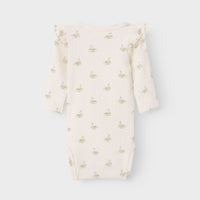 Lil Atelier - pitkähihainen body Swan