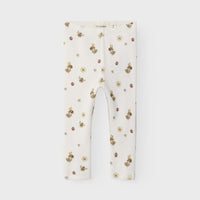 LIL' ATELIER BABY  KUVIOLLINEN LEGGINGSIT