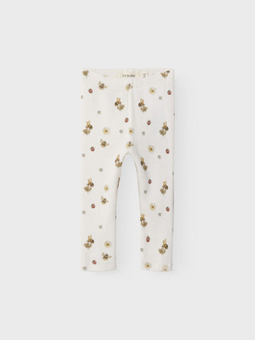 LIL' ATELIER BABY  KUVIOLLINEN LEGGINGSIT