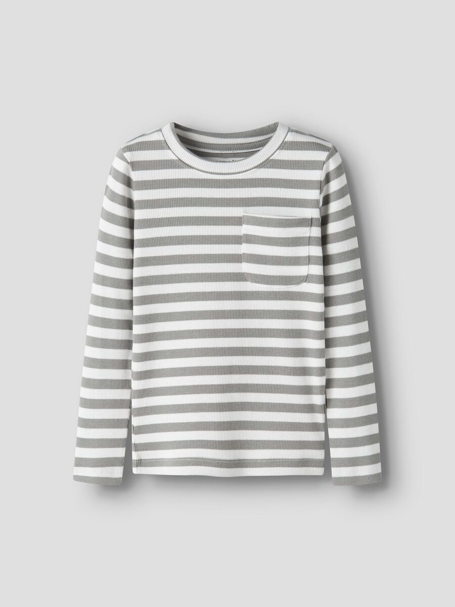 NAME IT MINI - pitkähihainen paita,Shadow